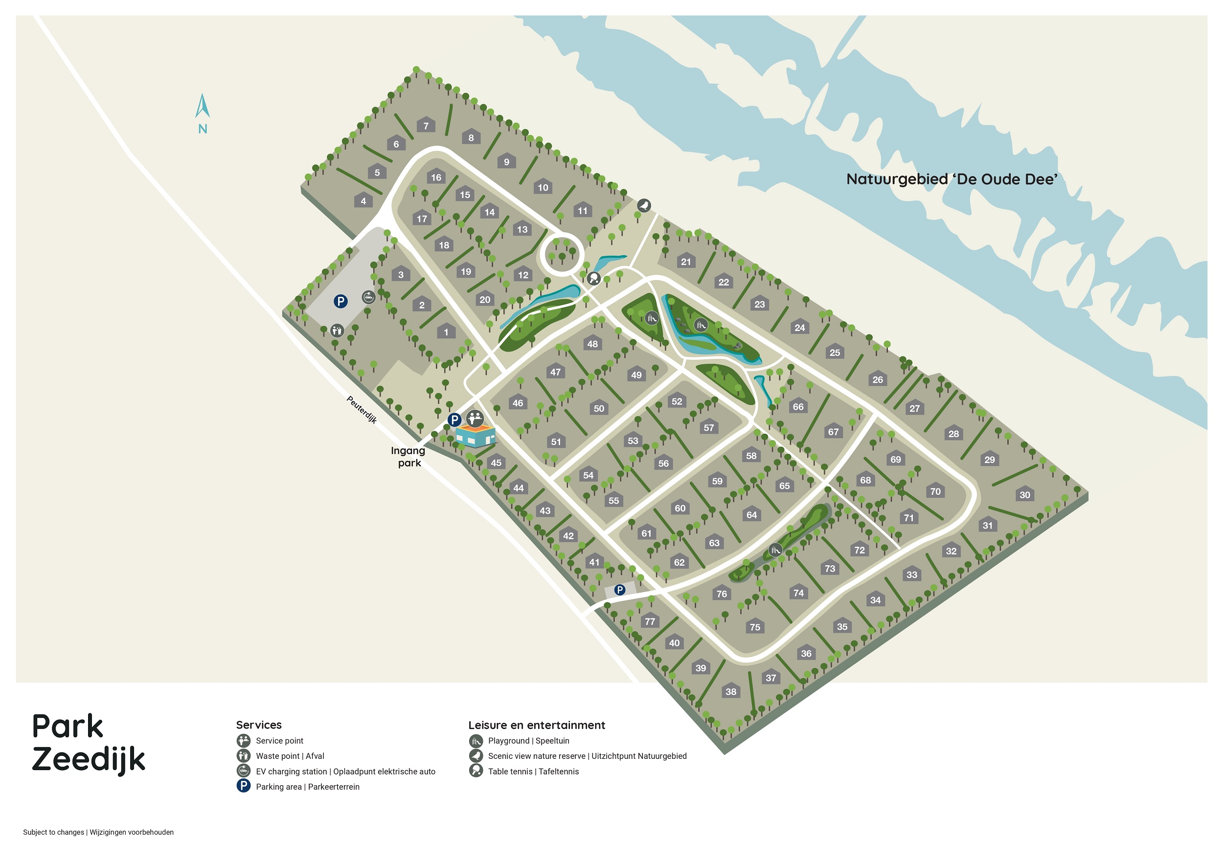 Bekijk de plattegrond van ons park